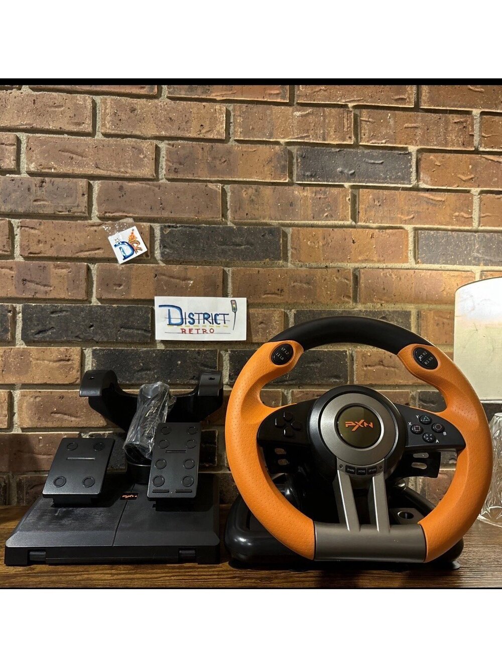 PXN V3 Pro Racing Steering Wheel With Pedals PS4 PC XBOX ONE Nintendo Switch PS3